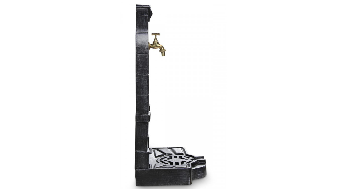 Gartenbrunnen Fonte Grau 35.5x31x74.5cm