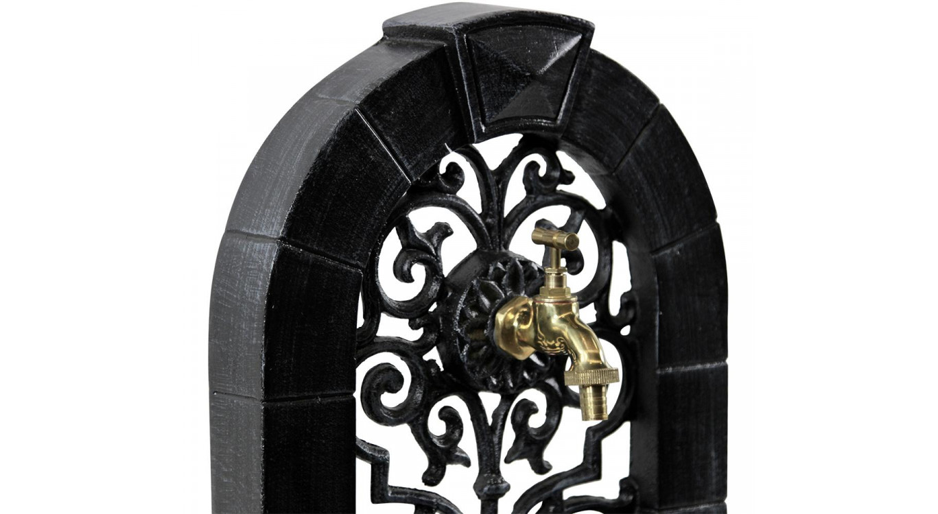 Gartenbrunnen Fonte Grau 35.5x31x74.5cm