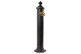 Gartenbrunnen Metall Grau 21x18.5x83cm