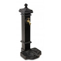 Aluminium-Grey Metal Garden Fountain 29x33x76cm