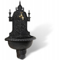 Fuente de jardín de aluminio gris 44x22.5x77.5cm