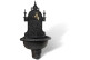 Gartenbrunnen Aluminium Grau 44x22.5x77.5cm