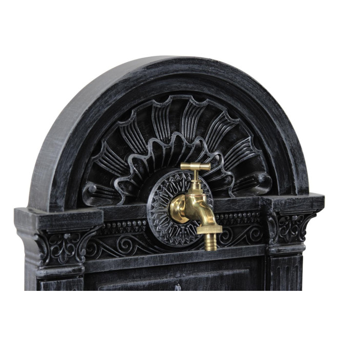 Fontaine de Jardin Aluminium Gris 39x33x73cm