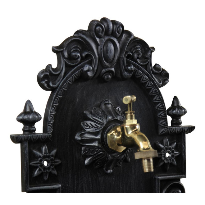 Fontaine de Jardin Aluminium Gris 37x18.5x61.5cm