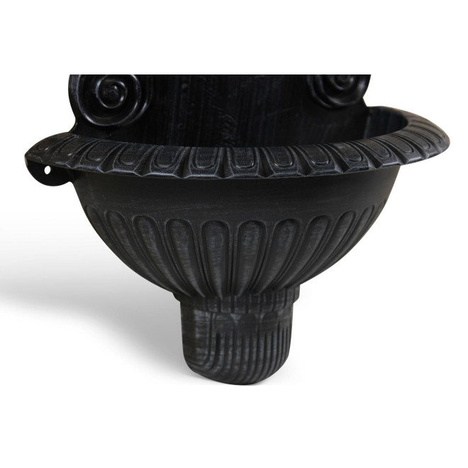 Fontaine de Jardin Aluminium Gris 37x18.5x61.5cm