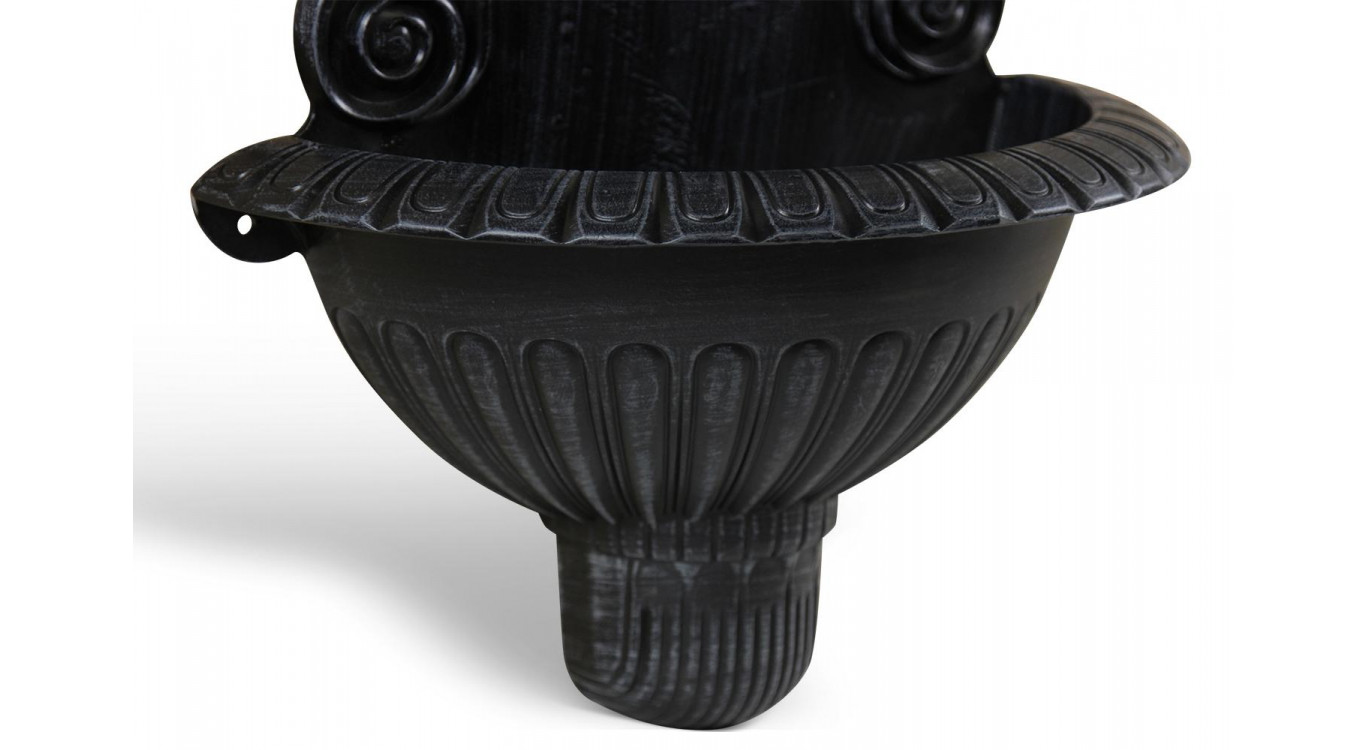 Fontaine de Jardin Aluminium Gris 37x18.5x61.5cm