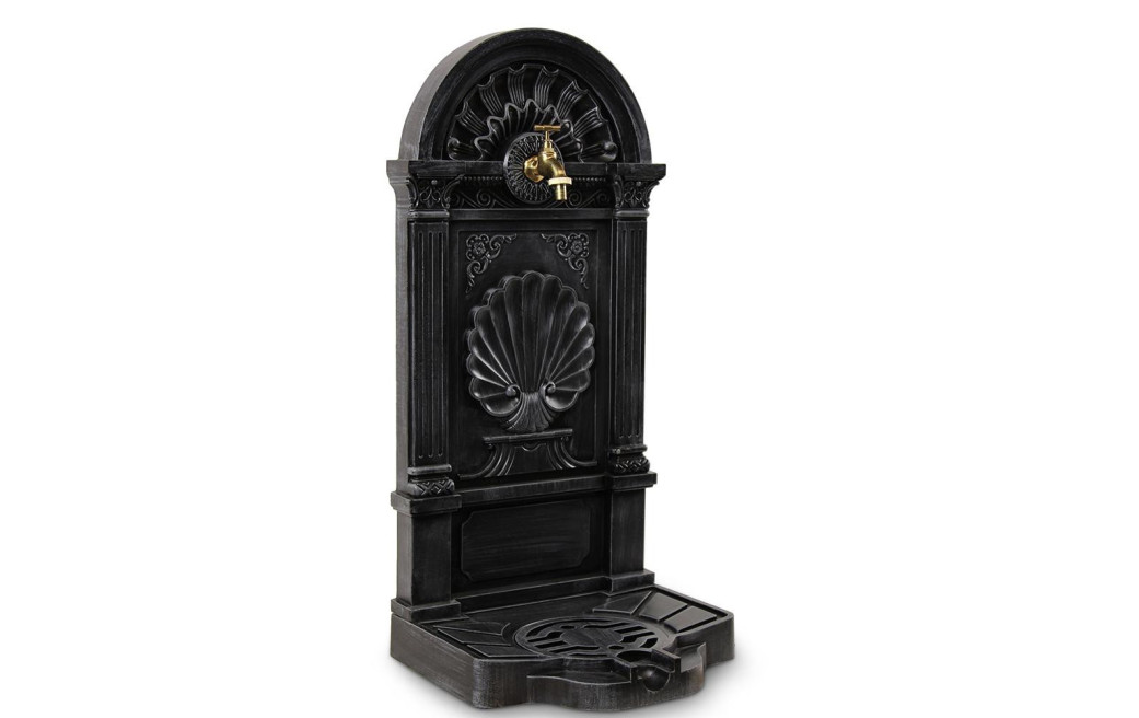 Fontaine de Jardin Aluminium Gris 39x33x82.5cm