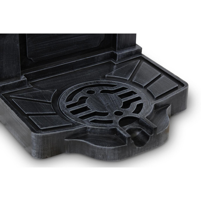 Fontaine de Jardin Aluminium Gris 39x33x82.5cm