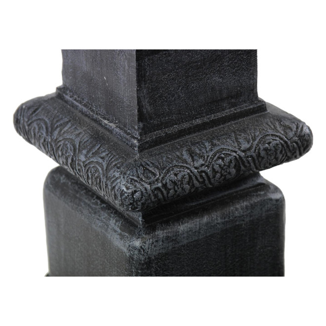 Gartenbrunnen Aluminium Grau 38x47x99cm