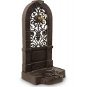 Gartenbrunnen Gusseisen Braun 35.5x31x74.5cm
