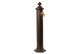 Gartenbrunnen Metall Braun 21x18.5x83cm