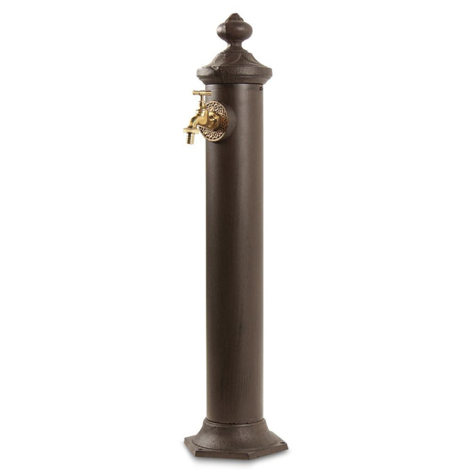 Fontaine de Jardin Métal Marron 21x18.5x83cm