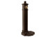 Gartenbrunnen Aluminium, Metall Braun 33x29x80cm