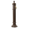Gartenbrunnen Metall Braun 17x19x73cm