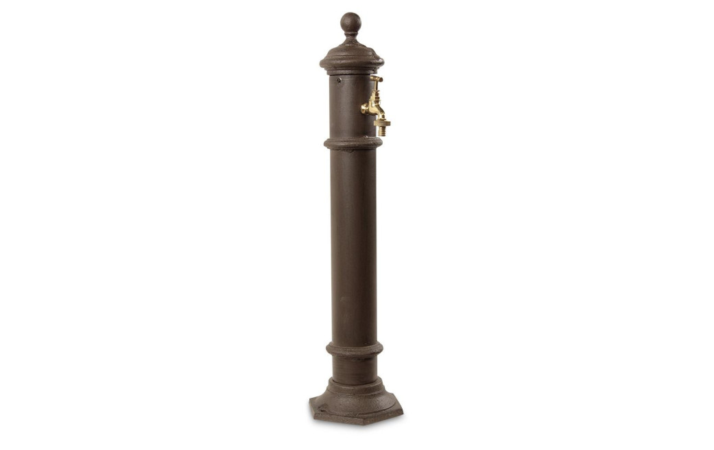 Fontaine de Jardin Métal Marron 17x19x73cm