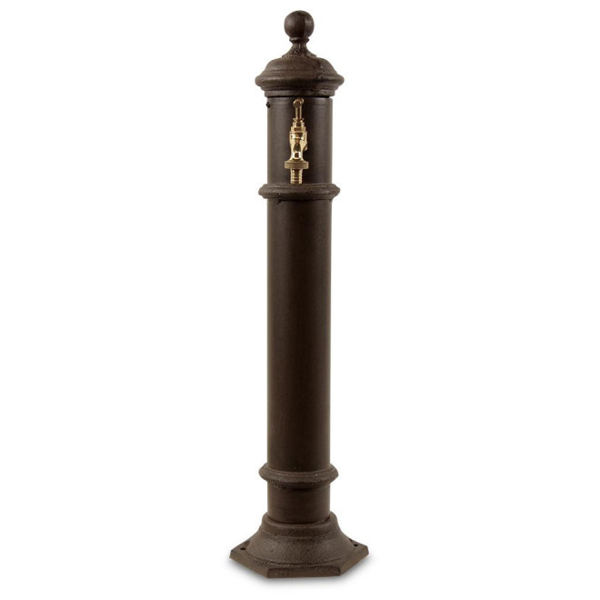 Fontaine de Jardin Métal Marron 17x19x73cm