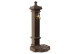 Fuente de jardín de aluminio-metal marrón 29x33x76cm