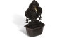 Fontaine de Jardin Aluminium Marron 34.5x18x58.5cm