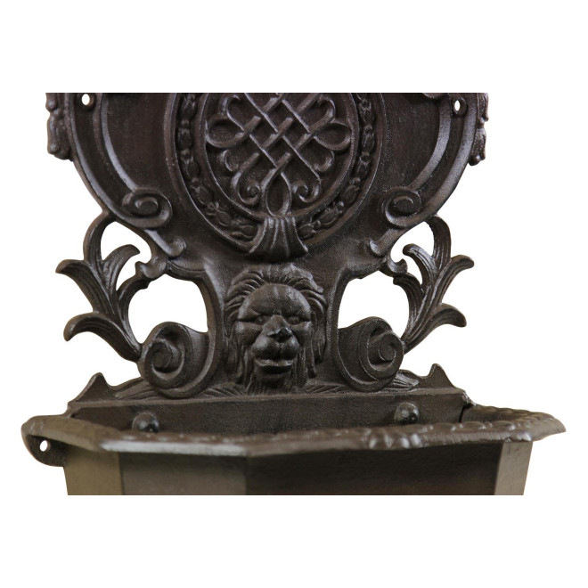Fontaine de Jardin Aluminium Marron 34.5x18x58.5cm