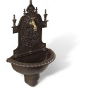 Fuente de jardín de aluminio marrón 44x22.5x77.5cm