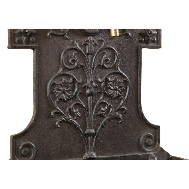 Fontaine de Jardin Aluminium Marron 44x22.5x77.5cm