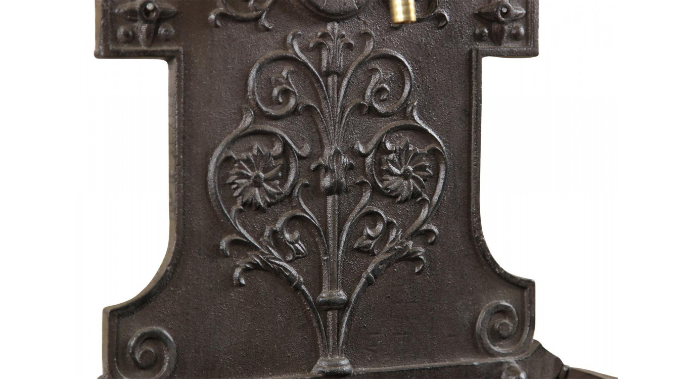 Fontaine de Jardin Aluminium Marron 44x22.5x77.5cm