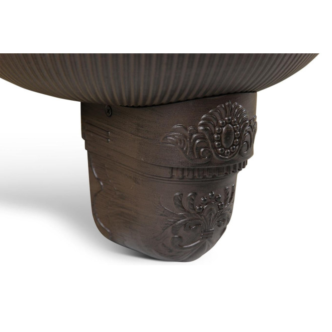 Fontaine de Jardin Aluminium Marron 44x22.5x77.5cm