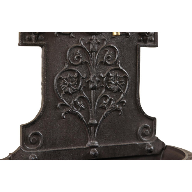 Fontaine de Jardin Aluminium Marron 44x22.5x77.5cm