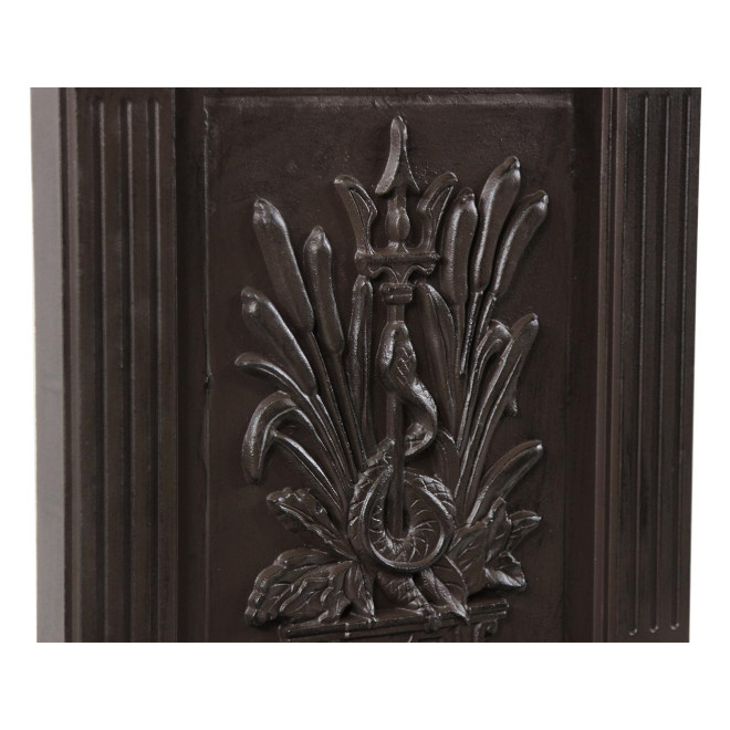 Gartenbrunnen Aluminium Braun 39x33x83cm