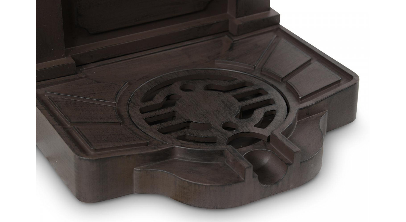 Fontaine de Jardin Aluminium Marron 39x33x83cm
