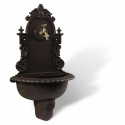 Gartenbrunnen Aluminium Braun 44x22x75.5cm