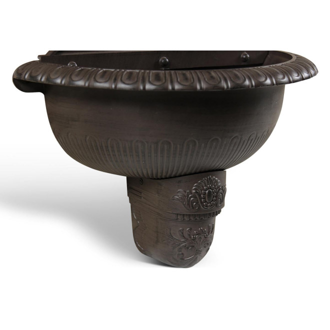Fontaine de Jardin Aluminium Marron 44x22x75.5cm
