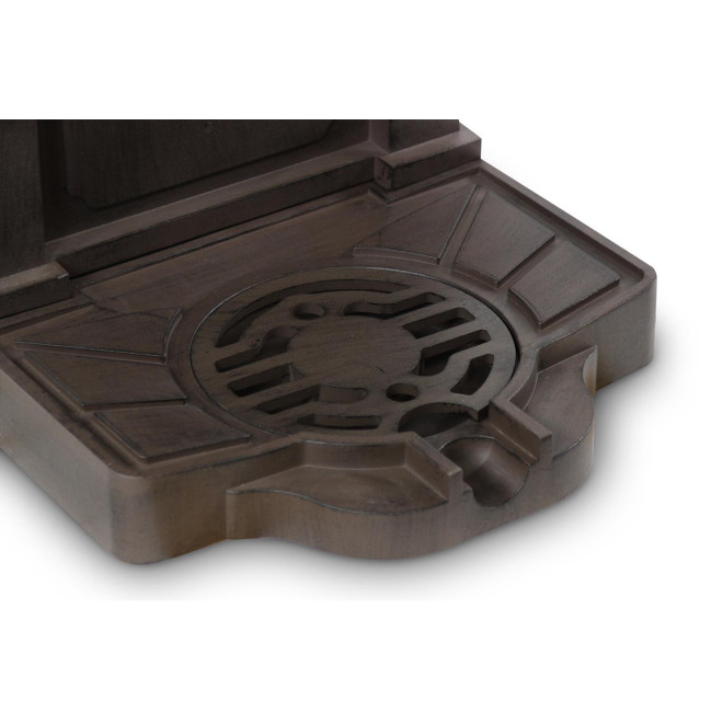 Fontaine de Jardin Aluminium Marron 39x33x82.5cm