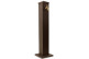 Gartenbrunnen Aluminium Braun 22.5x22.5x91cm