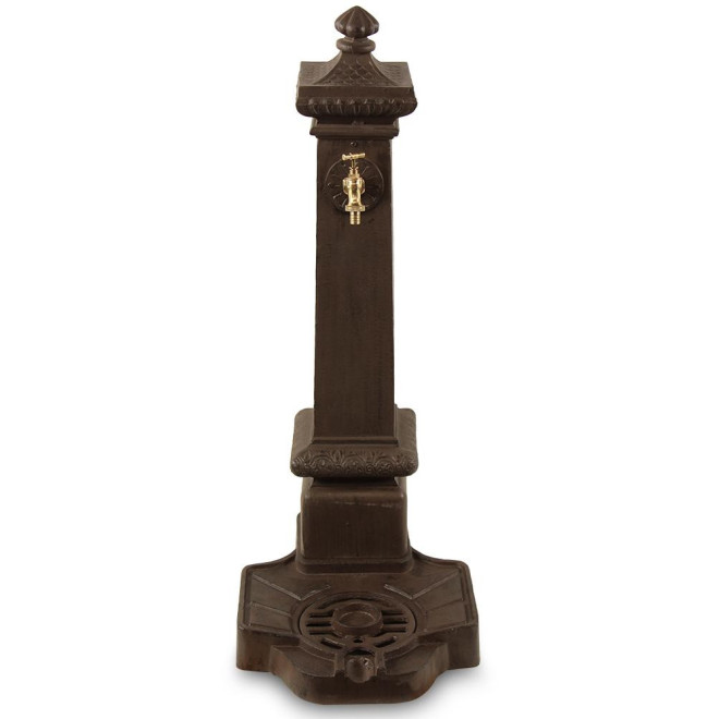 Fontaine de Jardin Aluminium Marron 38x47x99cm