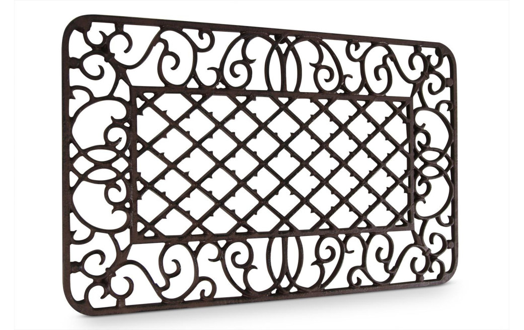 Tapis Paillasson Rectangulaire Fonte Marron 66,5x41,56x2cm