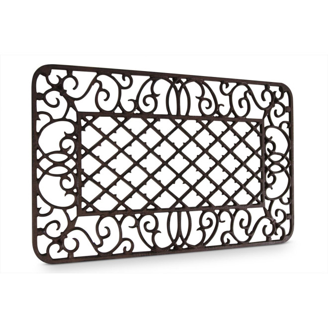 Tapis Paillasson Rectangulaire Fonte Marron 66,5x41,56x2cm