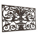 Brown Cast Iron Rectangular Doormat 77.5x44.5x2cm
