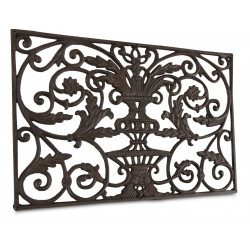Tapis Paillasson Rectangulaire Fonte Marron 77,5x44,5x2cm