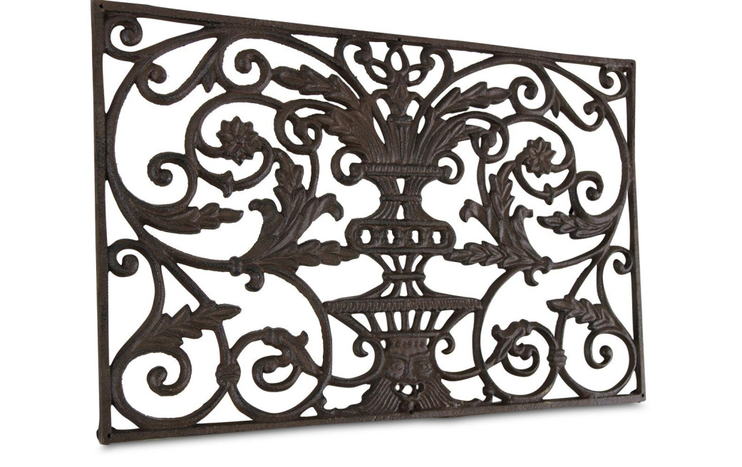 Tapis Paillasson Rectangulaire Fonte Marron 77,5x44,5x2cm
