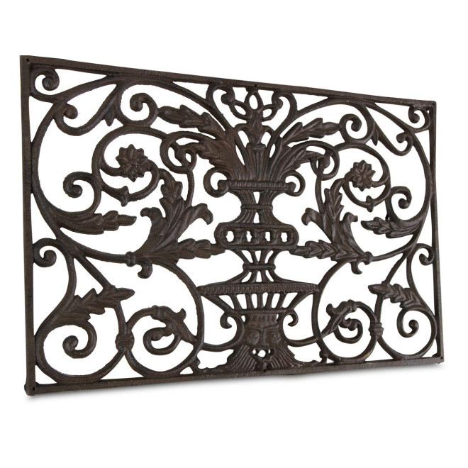 Tapis Paillasson Rectangulaire Fonte Marron 77,5x44,5x2cm