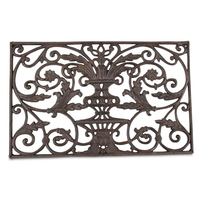 Tapis Paillasson Rectangulaire Fonte Marron 77,5x44,5x2cm
