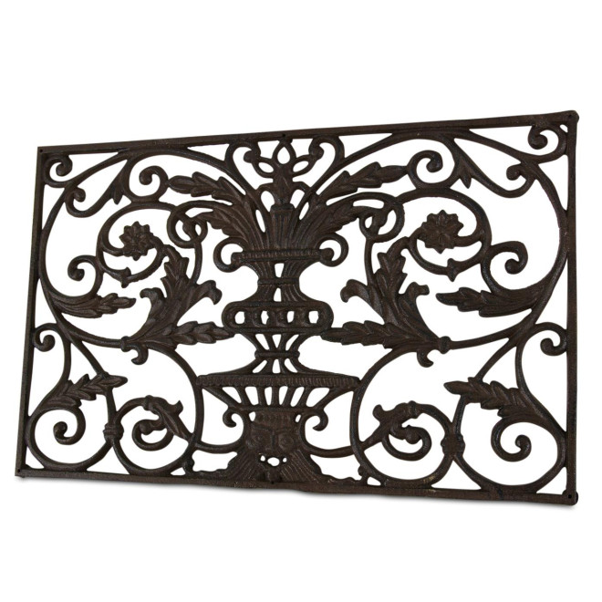Tapis Paillasson Rectangulaire Fonte Marron 77,5x44,5x2cm