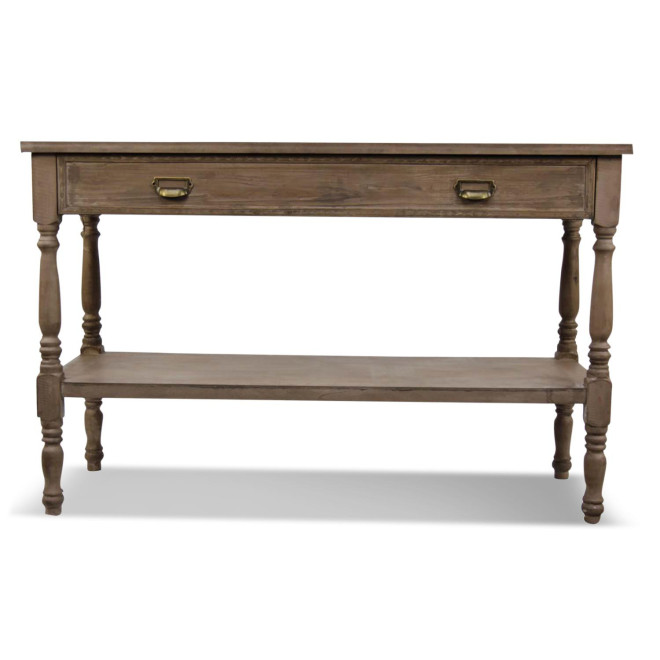 Konsolenmöbel Drapier Holz 1 Schublade 120x45x77cm