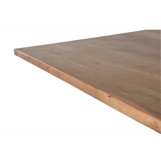 Esstisch Holz, Metall Braun 200x100x76cm