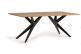Esstisch Holz, Metall Braun 200x100x76cm