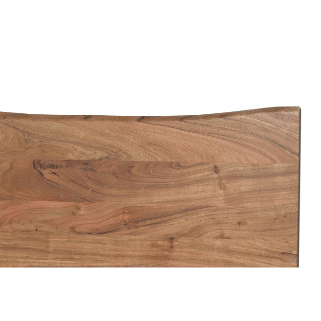 Esstisch Holz, Metall Braun 200x100x76cm