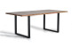 Table à Manger Bois, Métal Marron 200x100x78cm