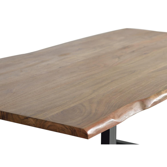 Esstisch Holz, Metall Braun 200x100x78cm