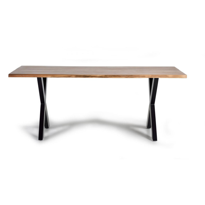 Esstisch Holz, Metall Braun 240x100x78cm